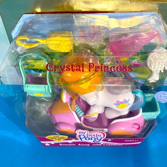 MY LITTLE PONY G3 NWT VTG 2005 CRYSTAL PRINCESS SCOOTIN ALONG WITH LULABELLE - Picture 16 of 16